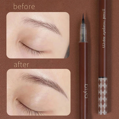 Ultra-fine Eyebrow Pencil Outline Shadow Lying Silkworm Eyeliner Waterproof Non-smudge Lasting Colorfast Liquid Eyebrow Pencil