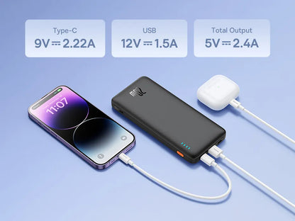 Baseus Airpow 20W Power Bank 10000mAh 20000mAh Fast Charge Powerbank for iPhone 15/14/13/12 Xiaomi batterie externe