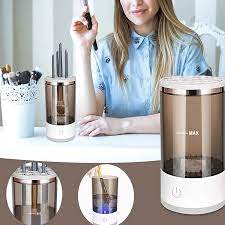 Automatic Electric Makeup Brush Cleaner Rechargeable Lazy Cleaning Brush Washer Quick Dry Tool